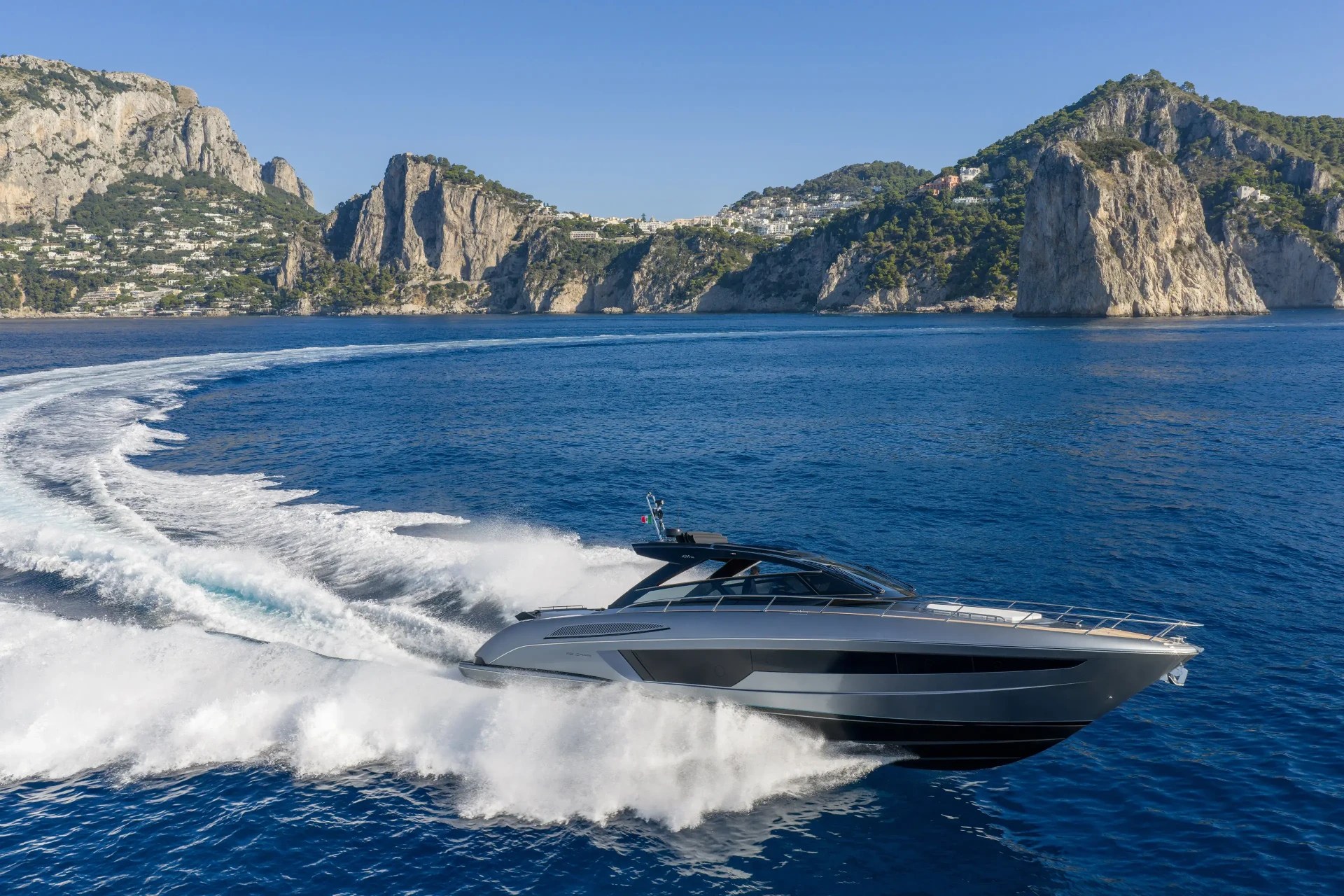 Riva 58' Capri Cruising off the Capri Coast